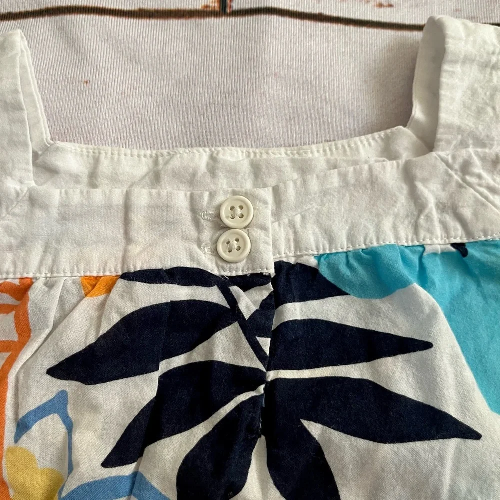 Rare vintage Gymboree poncho shaped floral top